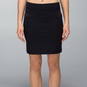 RARE Lululemon Tight Black Skirt